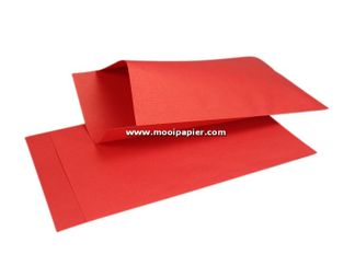 200 Zakjes rood 12 x 19 cm D