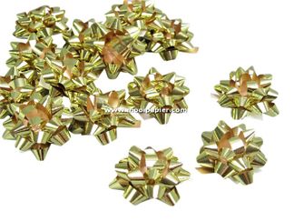 100 Mini Bows goud