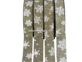 Jute Kerstband 00