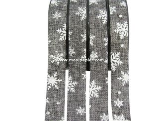 Jute Kerstband 40