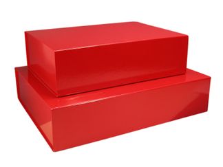 25 Magneetdoos 23x23x11 cm VBD060 Glans Rood