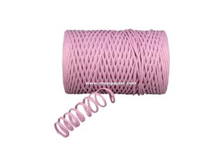 Raffia IJzerkoord Roze