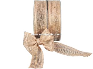 Jute band 25mm naturel