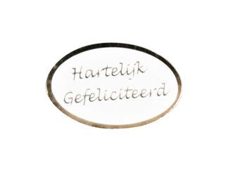 500 Etiket Gefeliciteerd 6