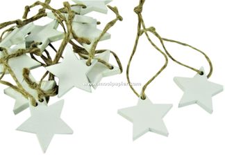 36 Kerstster hout W