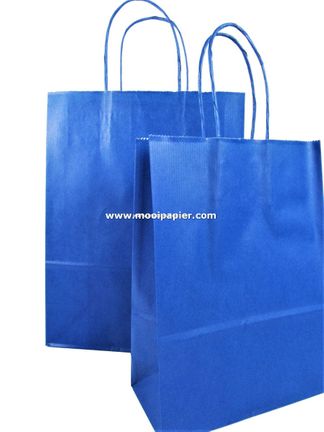 100 Koordtassen 27 x 37 cm K.Blauw