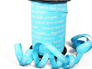 10 mm Hoera jongen lint