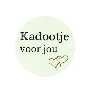 500 Etiket Kadootje 23