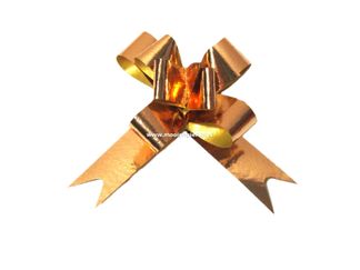 100 Opschuifstrik 13mm goud