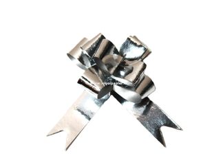 100 Opschuifstrik 13mm zilver